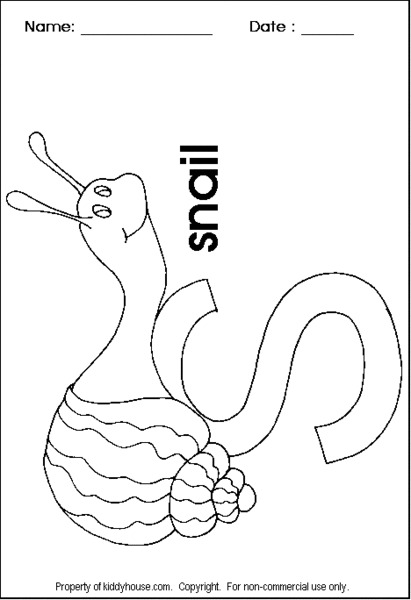 Snail Printables