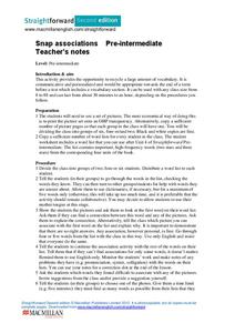 Snap Associations Lesson Plan