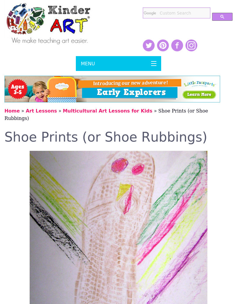 Sole People Lesson Plan