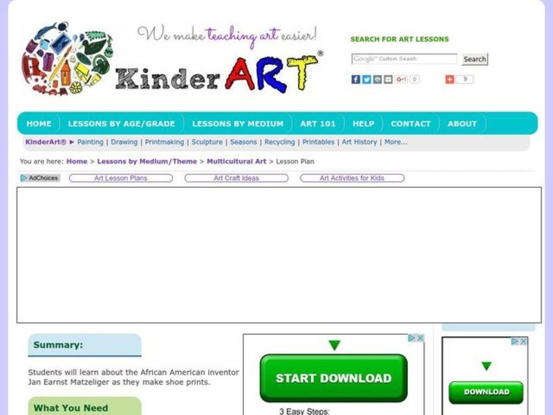 Sole People Lesson Plan