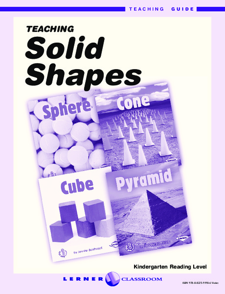 Solid Shapes Lesson Plan