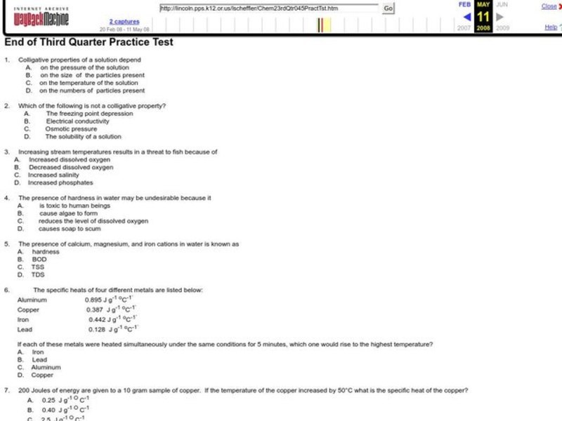 Solutions Lesson Plan
