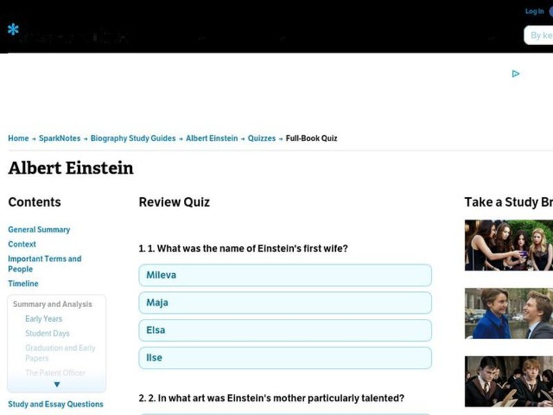 Albert Einstein Interactive