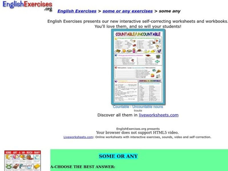 Some or Any Interactive