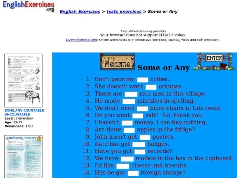 Some or Any Interactive