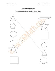 Sorting-The Same Worksheet