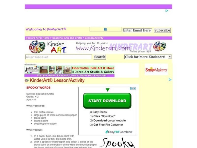 Spooky Words Lesson Plan