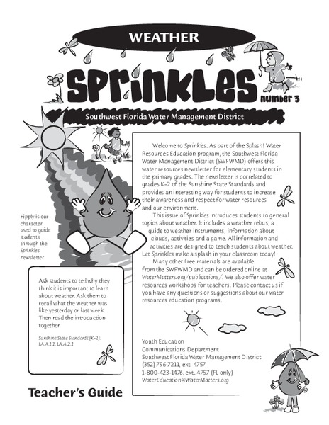 Sprinkles Worksheet