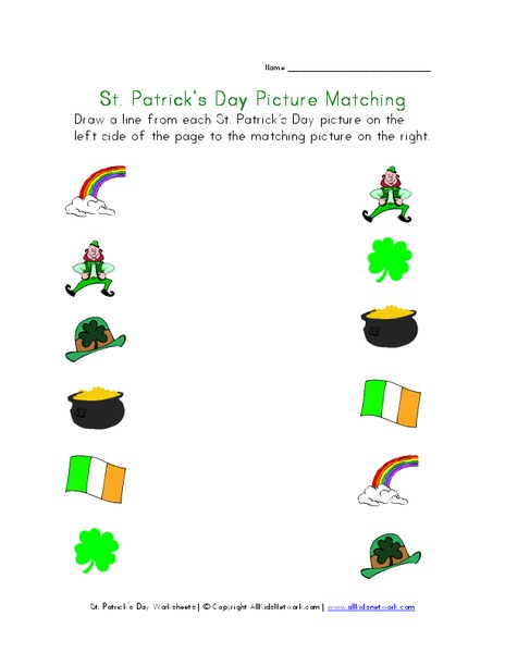 St. Patrick's Day  Worksheet