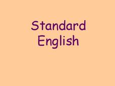 Standard English PPT