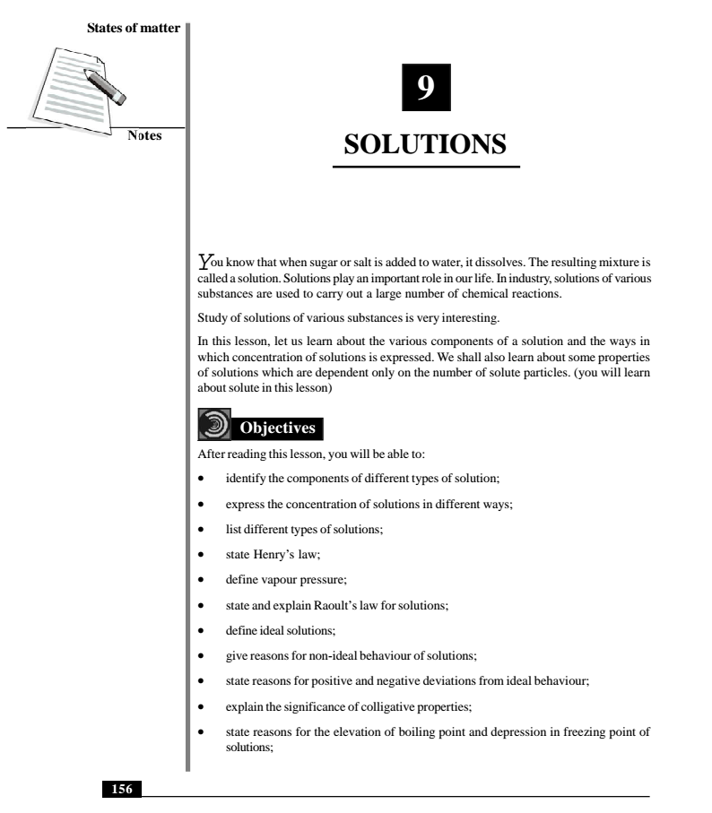 Solutions Handout