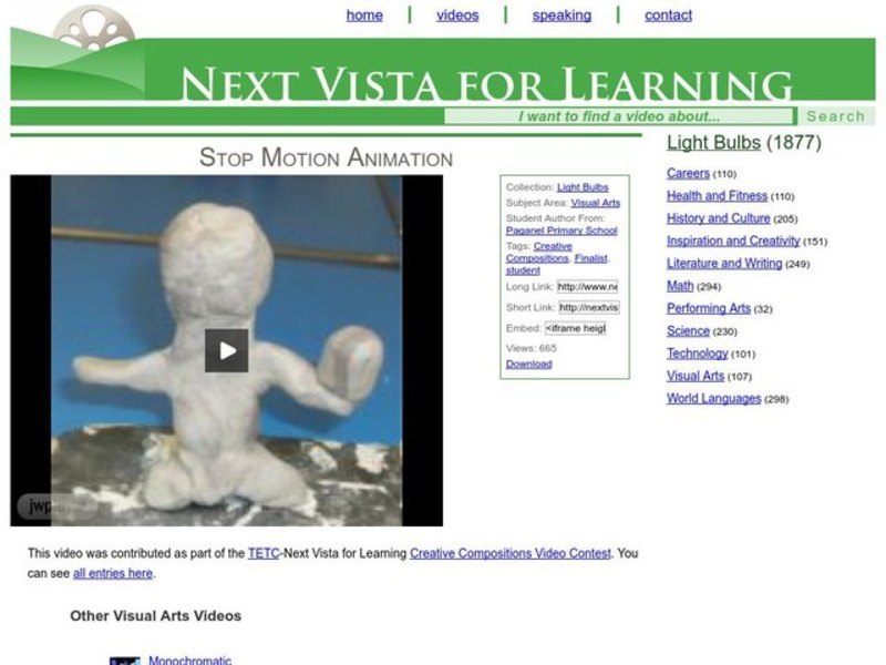 Stop Motion Animation Instructional Video