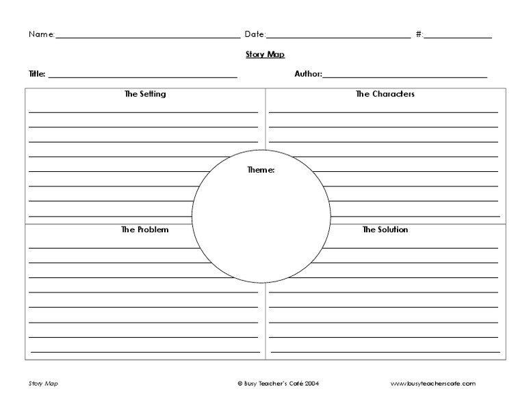 Story Map Lesson Plan