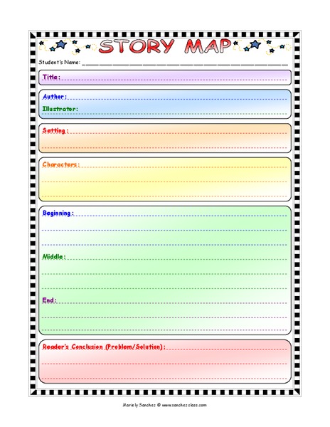 Story Map Organizer