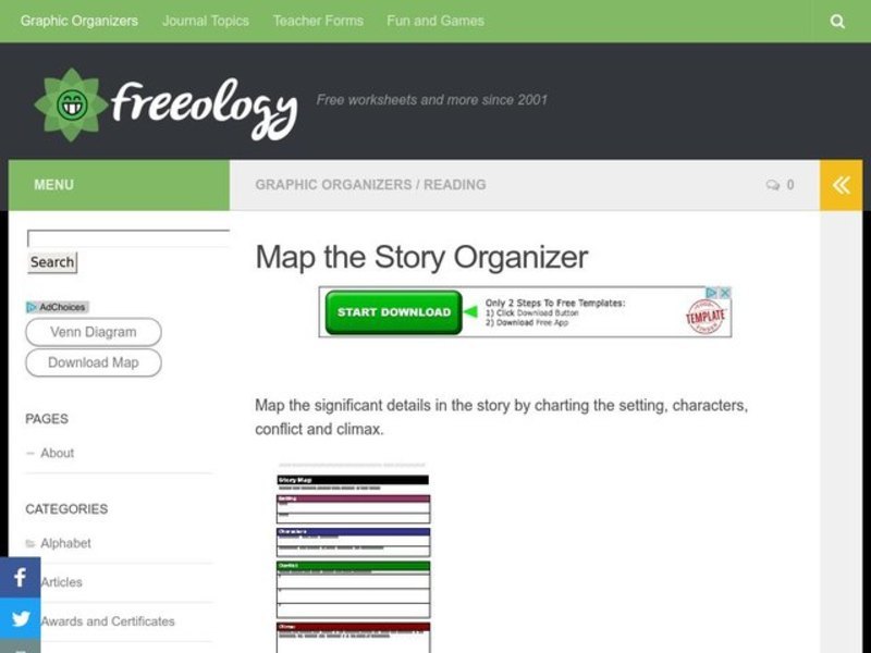 Story Map Organizer