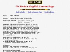 Story Starters Lesson Plan