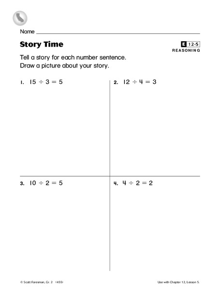Story Time Worksheet