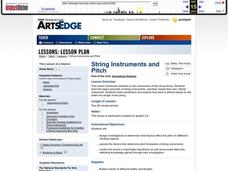 String Instruments and Pitch Worksheet