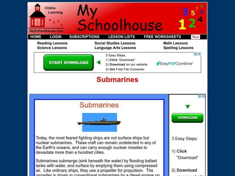 Submarines Interactive