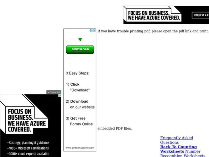 Subtraction Worksheet