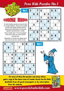 Sudoku Puzzle Worksheet
