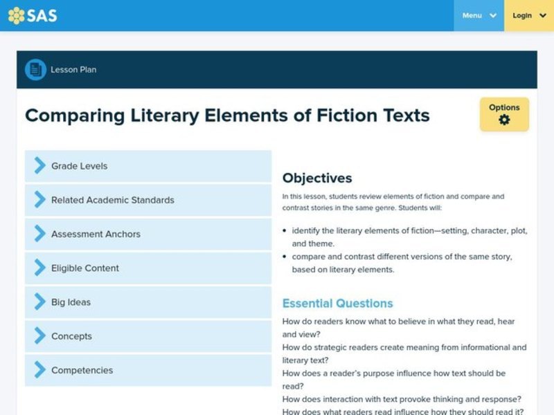 Summarizing Key Information Lesson Plan