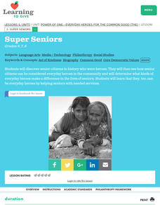 Super Seniors Lesson Plan
