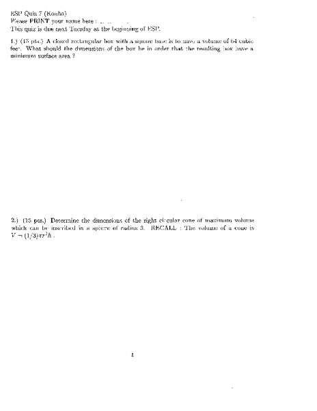 Surface Area and Volume Worksheet