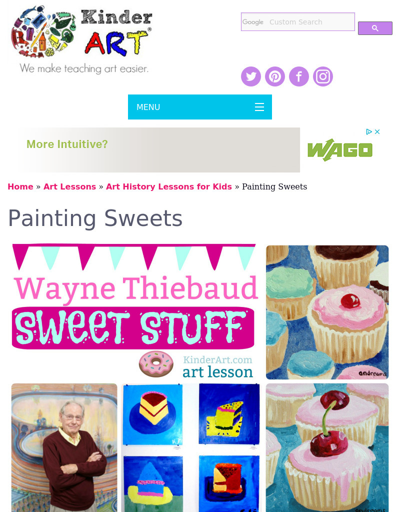 Sweet Stuff Lesson Plan