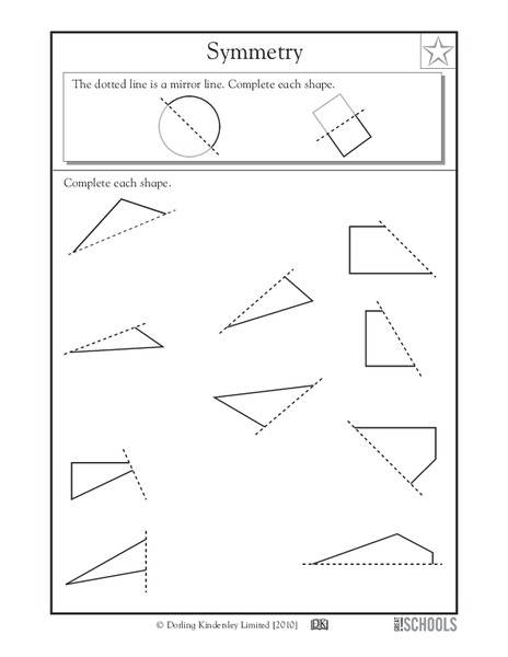 Symmetry Worksheet