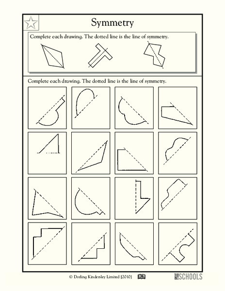 Symmetry Worksheet