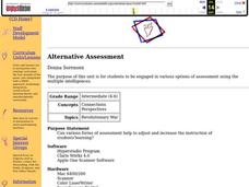 Alternative Assessment Lesson Plan