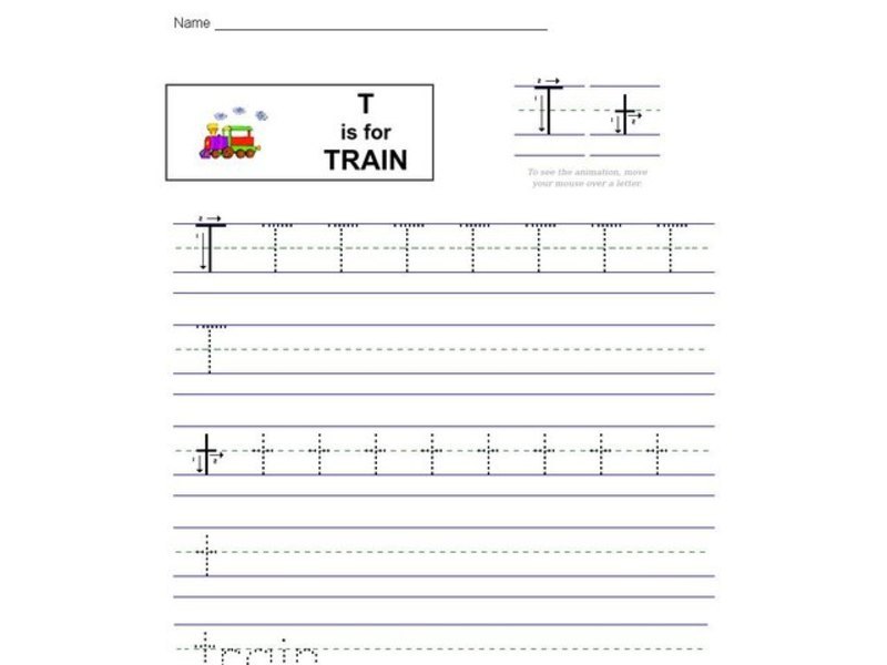 T is for Train Interactive