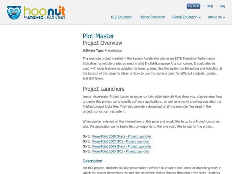 Tech Integration Project Lesson Accelerator: Project Overview Lesson Plan