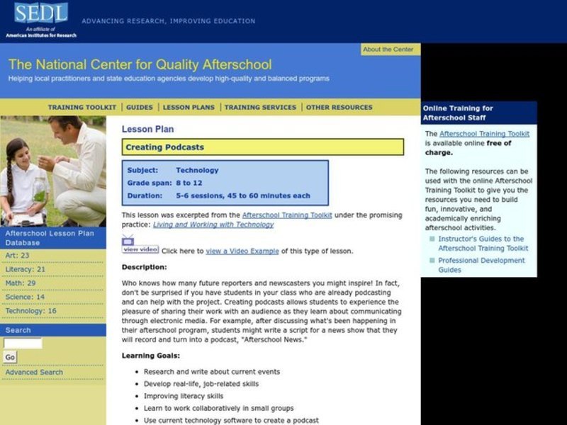 Technology Lesson Plan