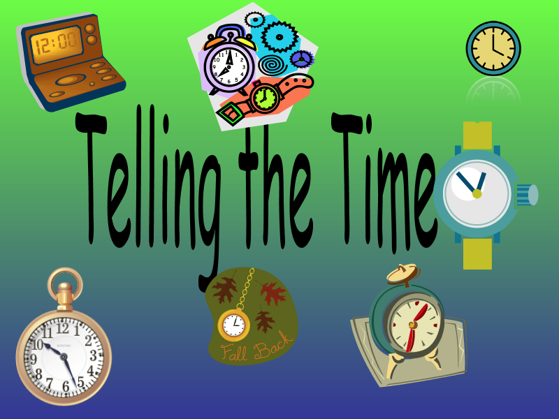 Telling the Time PPT