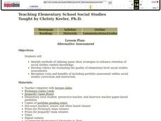 Alternative Assessment Lesson Plan