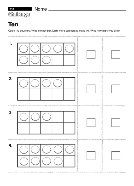 Ten Worksheet