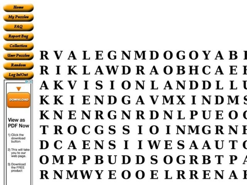 Amusement Park Worksheet