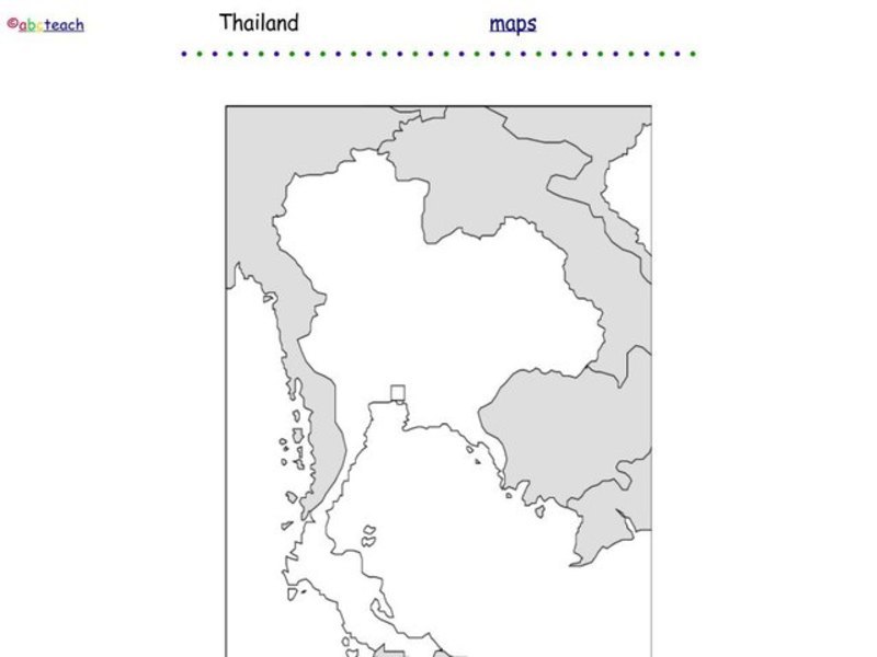 Thailand Worksheet