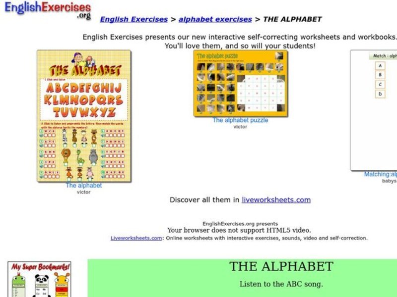 The Alphabet Interactive