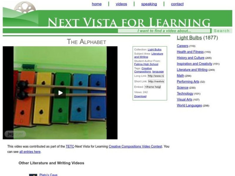 The Alphabet Instructional Video