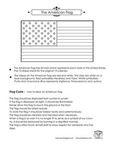 The American Flag Worksheet