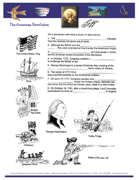 The American Revolution Lesson Plan