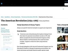 The American Revolution (1754–1781) Interactive