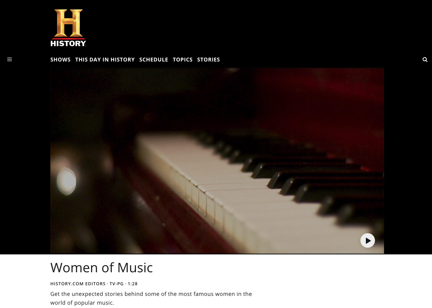 Women of Music Instructional Video