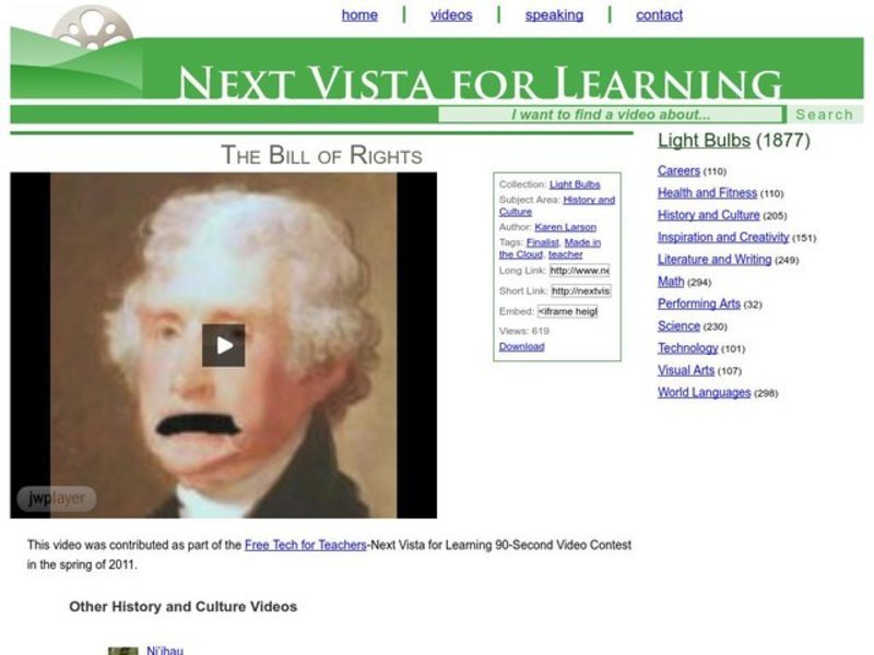 The Bill of Rights Instructional Video