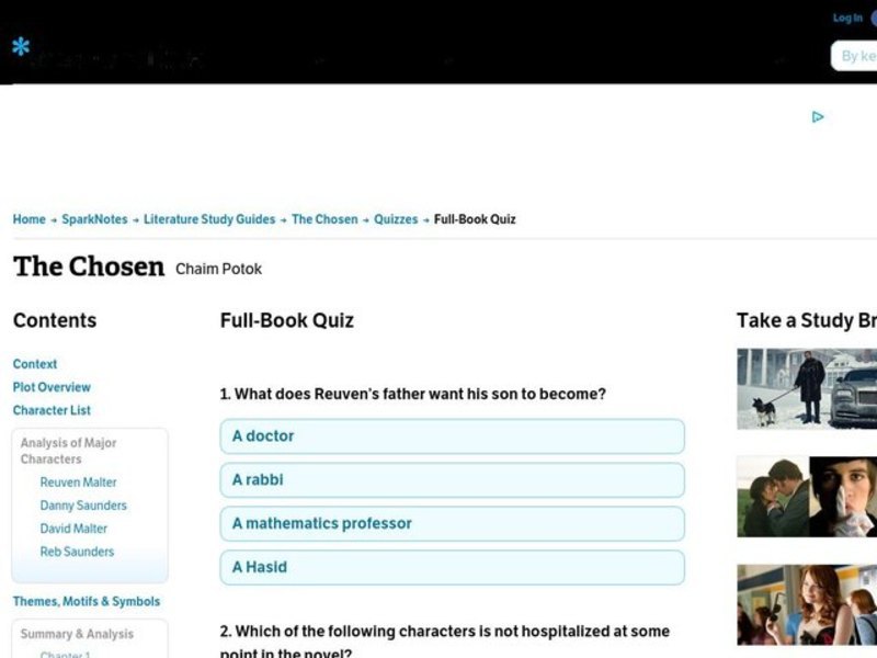 The Chosen Quiz Interactive