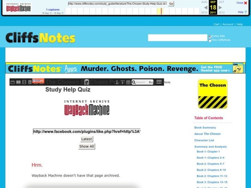 The Chosen Quiz Interactive