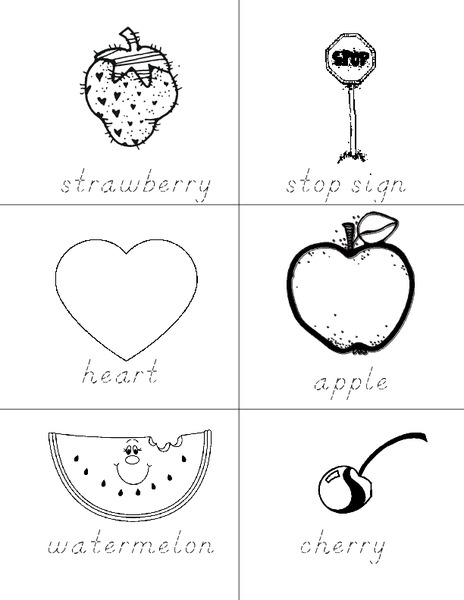 The Color Red Worksheet